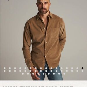 Rowan Fine Wale Cord Shirt